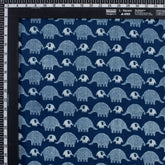 Indigo Cotton Fabric Online in India