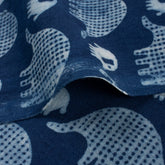 Indigo Cotton Fabric Online in India