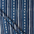 Blue Stripe Printed Indigo Cotton Fabric Online