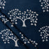 Tree Hand Block Printed 100% Cotton Indigo Fabric Online