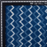 Handmade Zig Zag Indigo Fabric Online