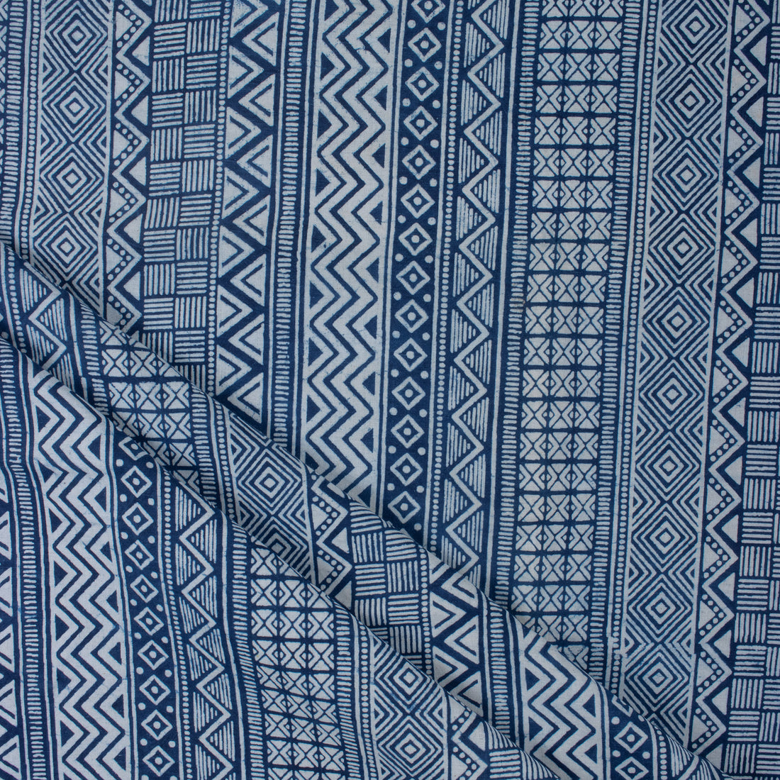 Premium Quality Indigo Cotton Fabric by the Yard Online