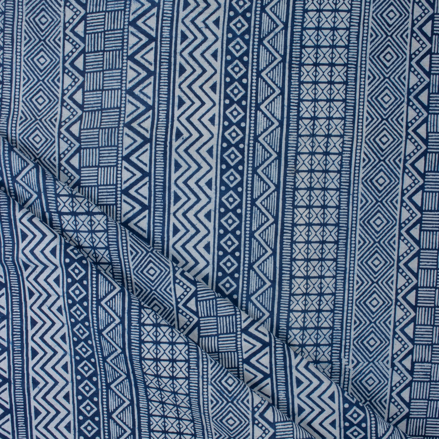Premium Quality Indigo Cotton Fabric by the Yard Online