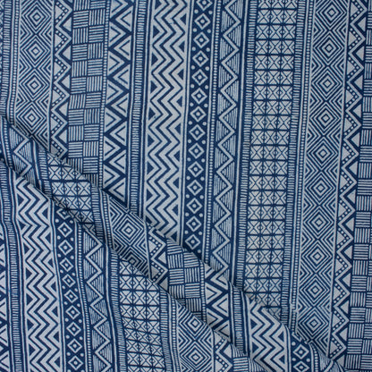 Premium Quality Indigo Cotton Fabric by the Yard Online
