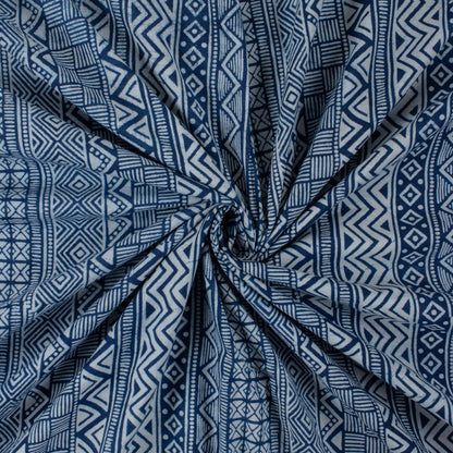 Premium Quality Indigo Cotton Fabric by the Yard Online
