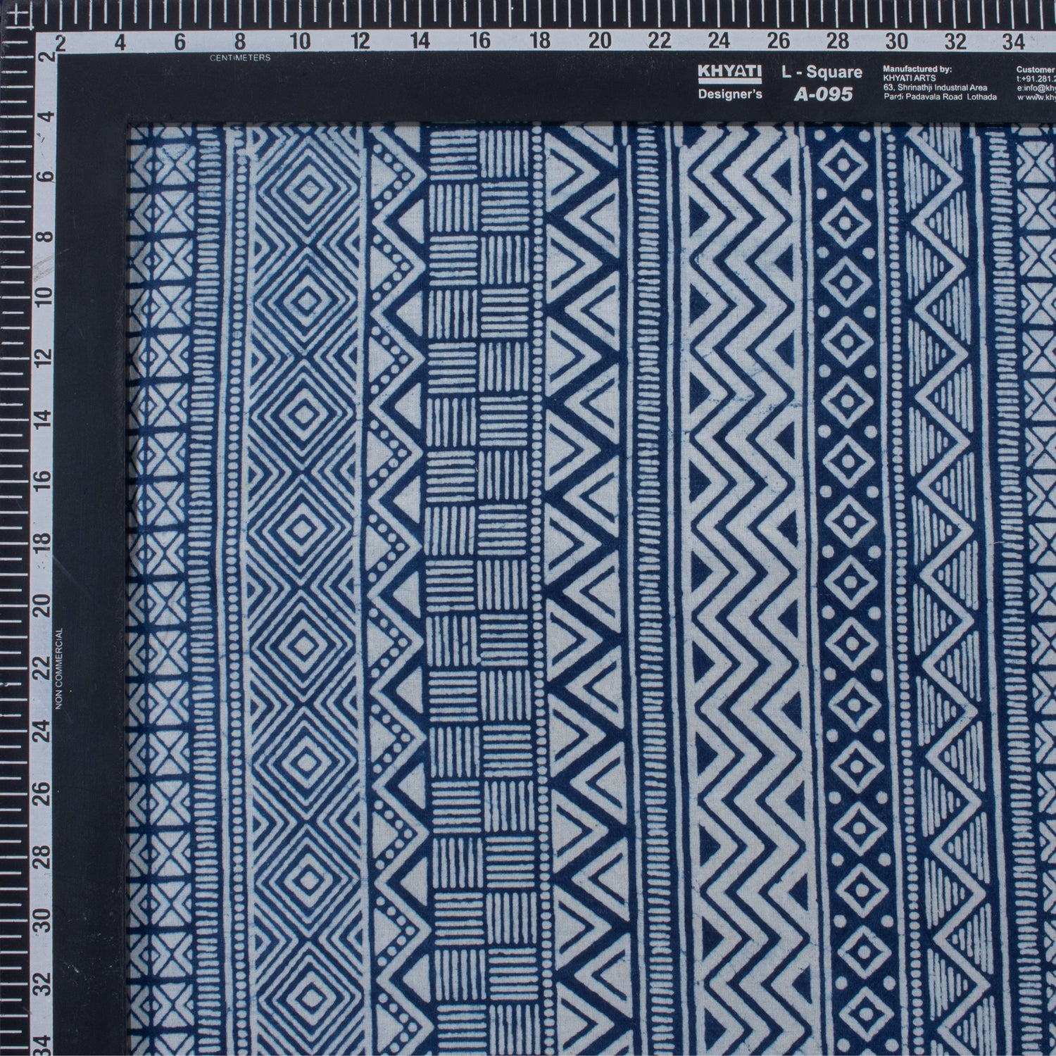 Premium Quality Indigo Cotton Fabric by the Yard Online