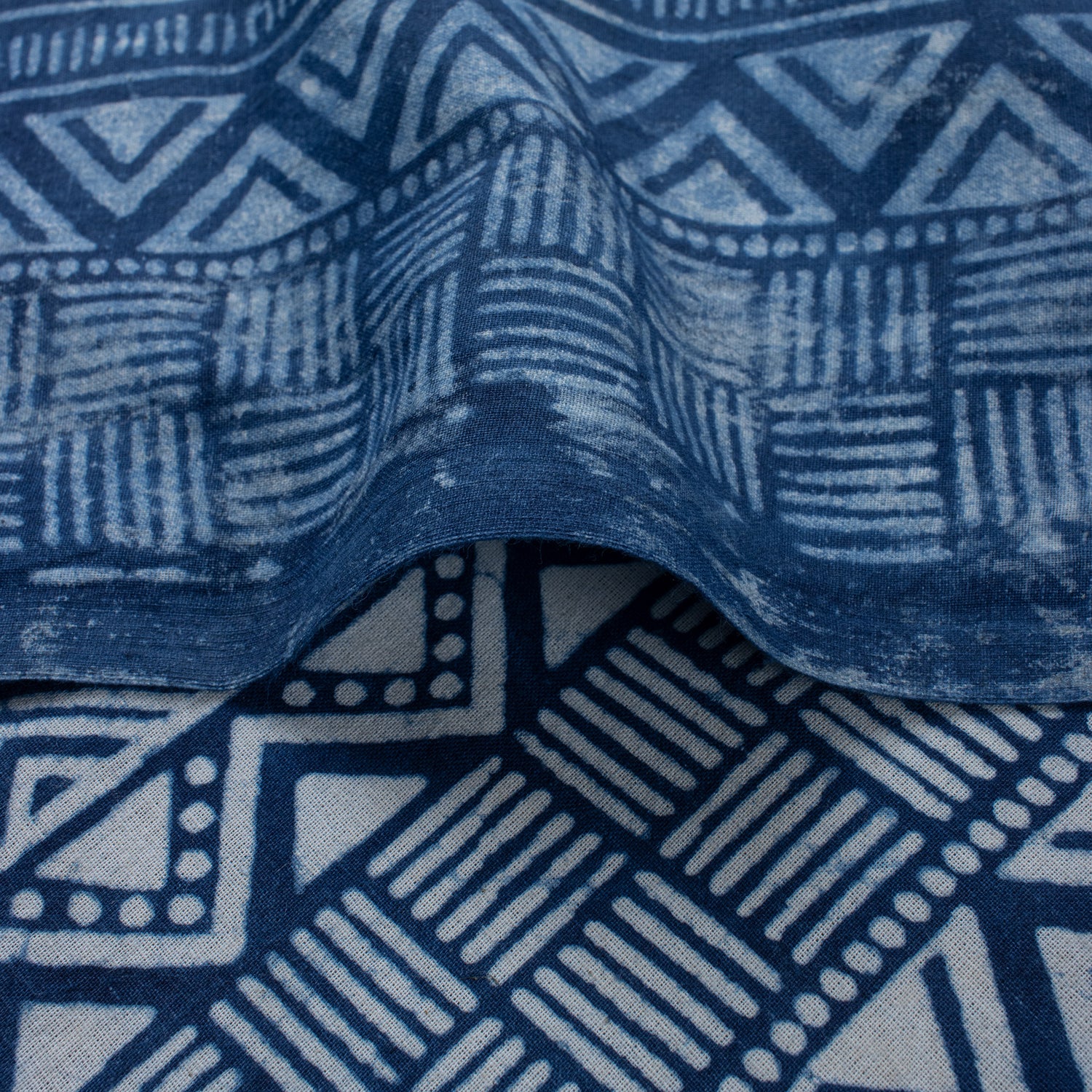 Premium Quality Indigo Cotton Fabric by the Yard Online