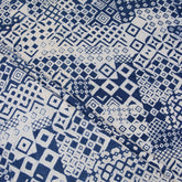 Indigo Block Print Fabric