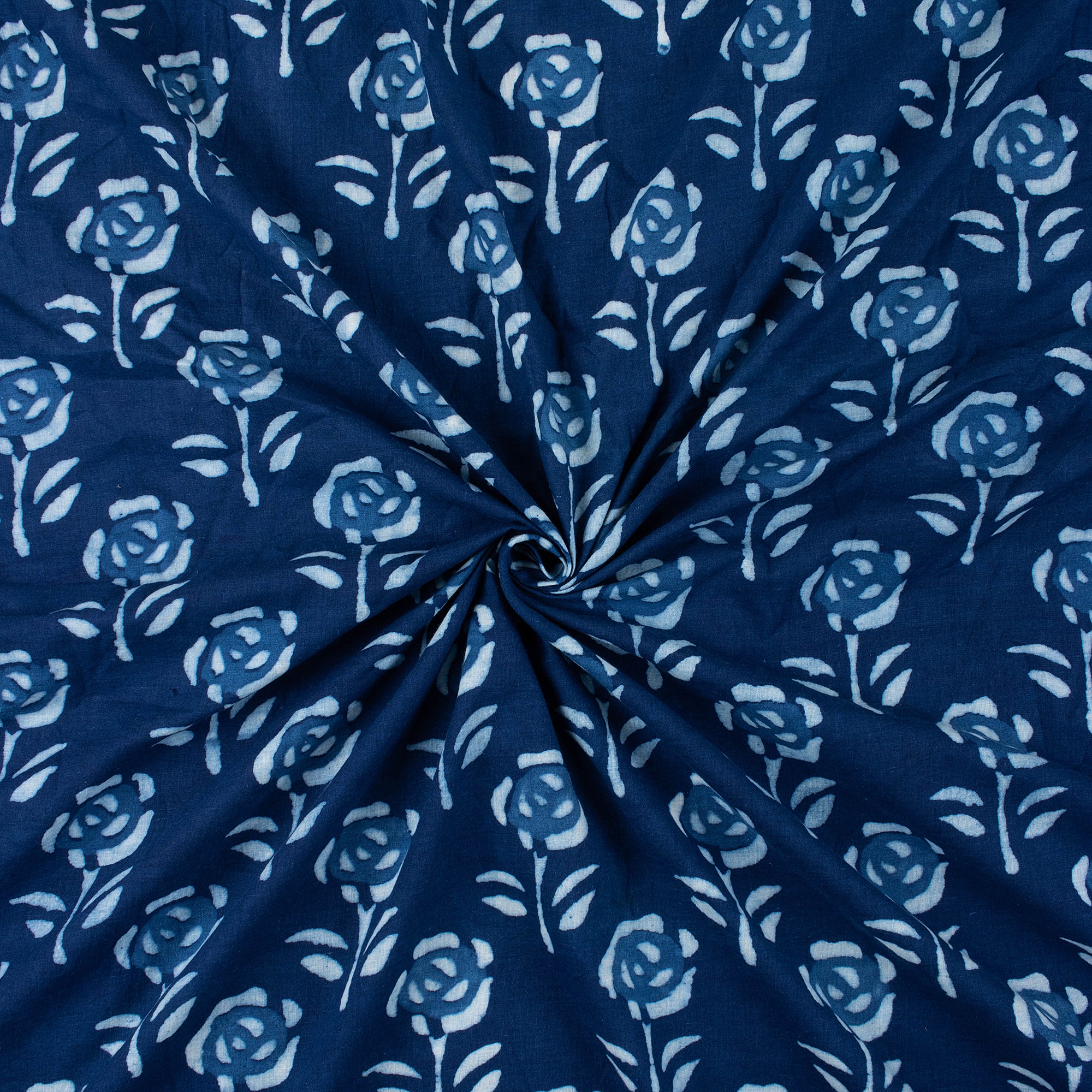 Voile Indigo Fabric Online