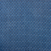 Indigo Blue Leaf Hand Block Printed Fabric