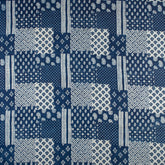 Patchwork Cotton Indigo Blue Hand Block Printed