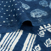 Patchwork Cotton Indigo Blue Hand Block Printed