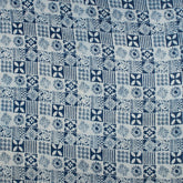 Premium Quality Indigo Blue Block Print Fabric