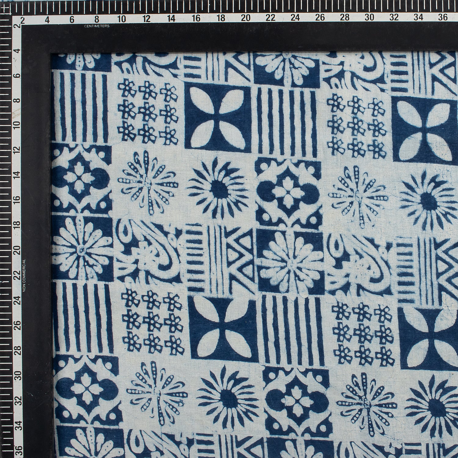 Premium Quality Indigo Blue Block Print Fabric