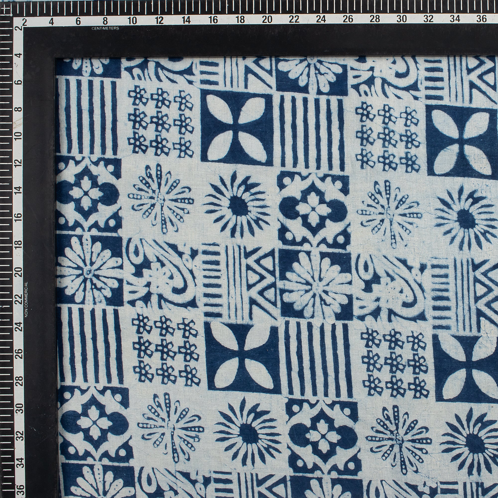 Premium Quality Indigo Blue Block Print Fabric
