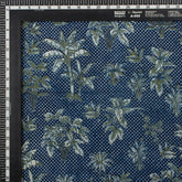 Indigo Blue Floral 100% Cotton Fabric