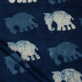Indian Indigo Hand Block Printed Fabric Online