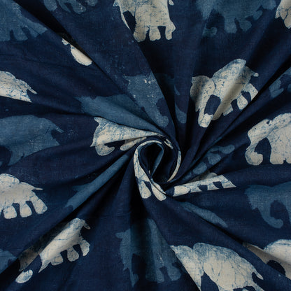 Indian Indigo Hand Block Printed Fabric Online