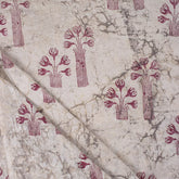 Block Printed Organic Cotton Kashish Fabric for Women