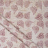 Red Leaf Block Printed Kashish Sewing Craft Fabric