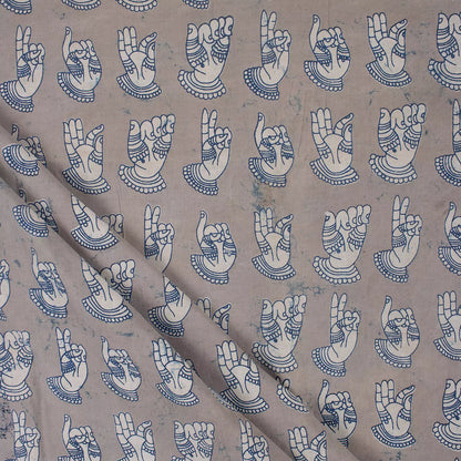 Decorative Block Printed Indian Cotton Kashish Fabric