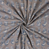 Decorative Block Printed Indian Cotton Kashish Fabric