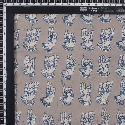 Decorative Block Printed Indian Cotton Kashish Fabric
