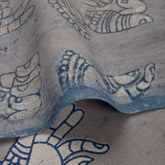 Decorative Block Printed Indian Cotton Kashish Fabric