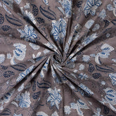 Beautiful Block Printed Floral Kashish Fabric