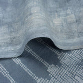 Indian Hand Block Blue Stripe Kashish Fabric