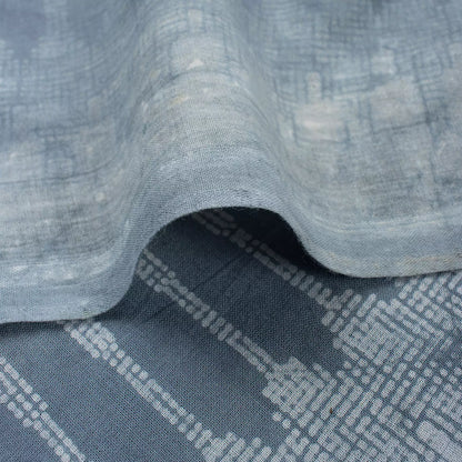 Indian Hand Block Blue Stripe Kashish Fabric