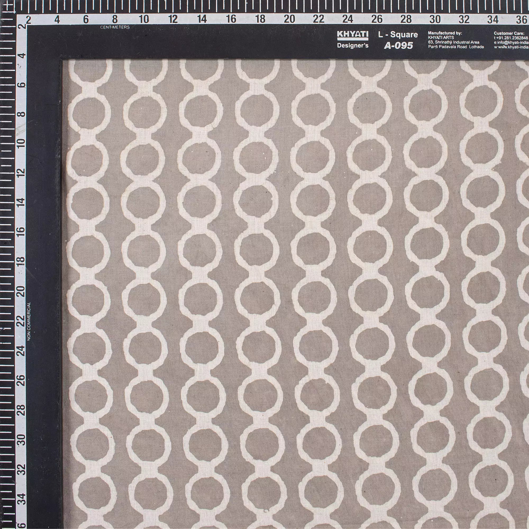 Geometric Indian Cotton Kashish Fabric