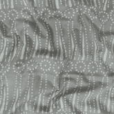 Grey Kashish Cotton Hand Blocked Fabric