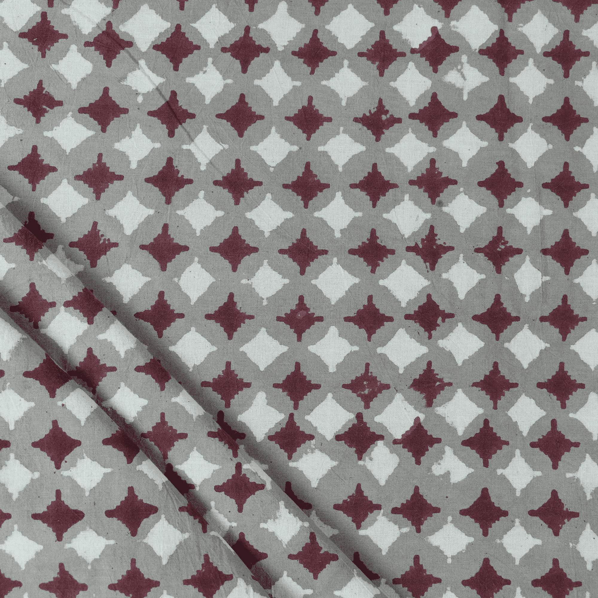 Red Kashish Star Print Pure Cotton