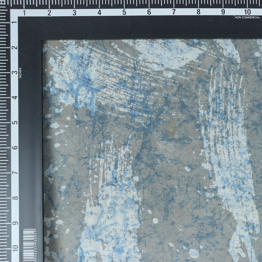 Gray Natural Hand Dyed Pure Cotton Kashish Fabric for Napkin