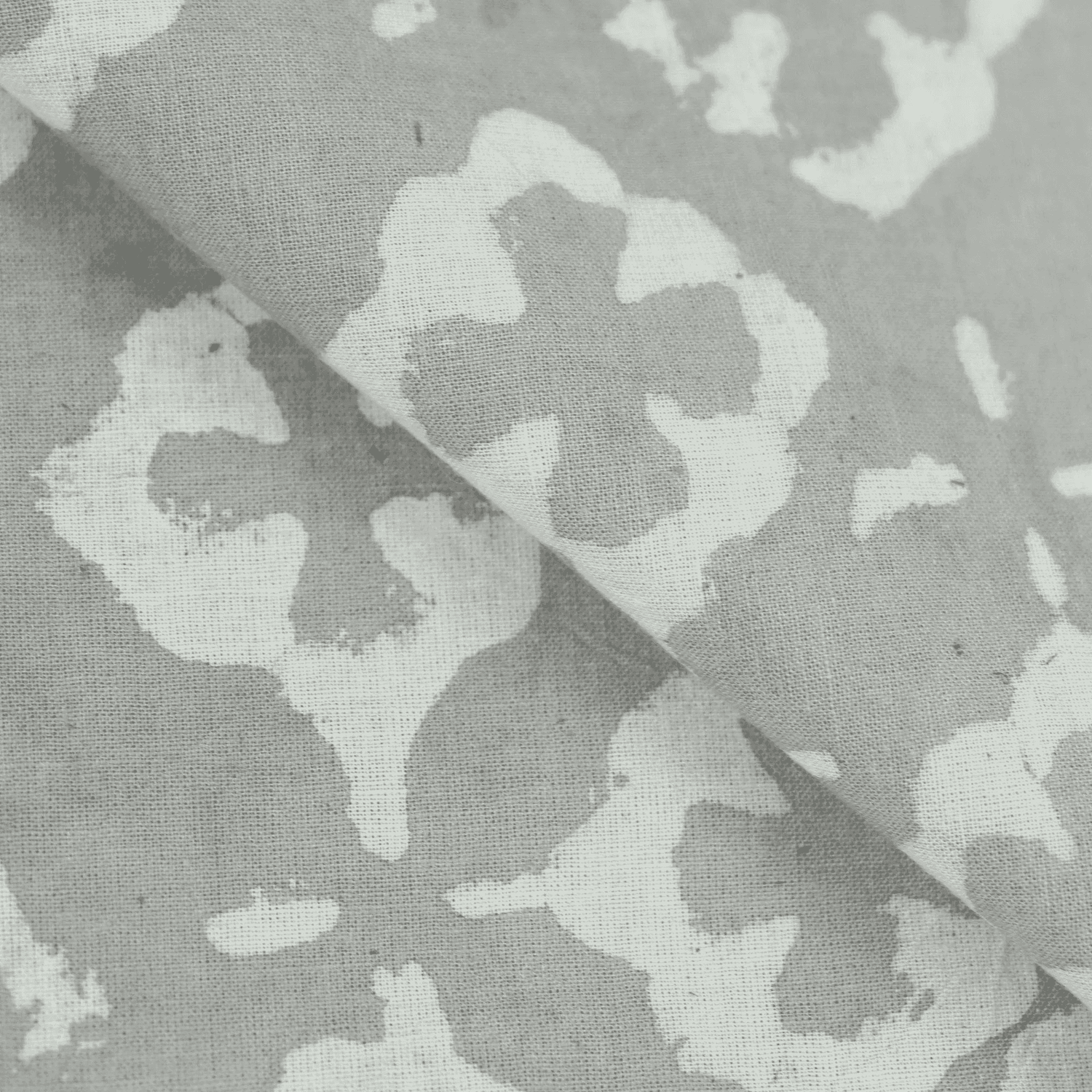 Grey Kashish Bagru Print Fabric