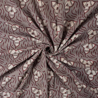 Floral Hand Block Printed Kashish Fabric for Home Decor