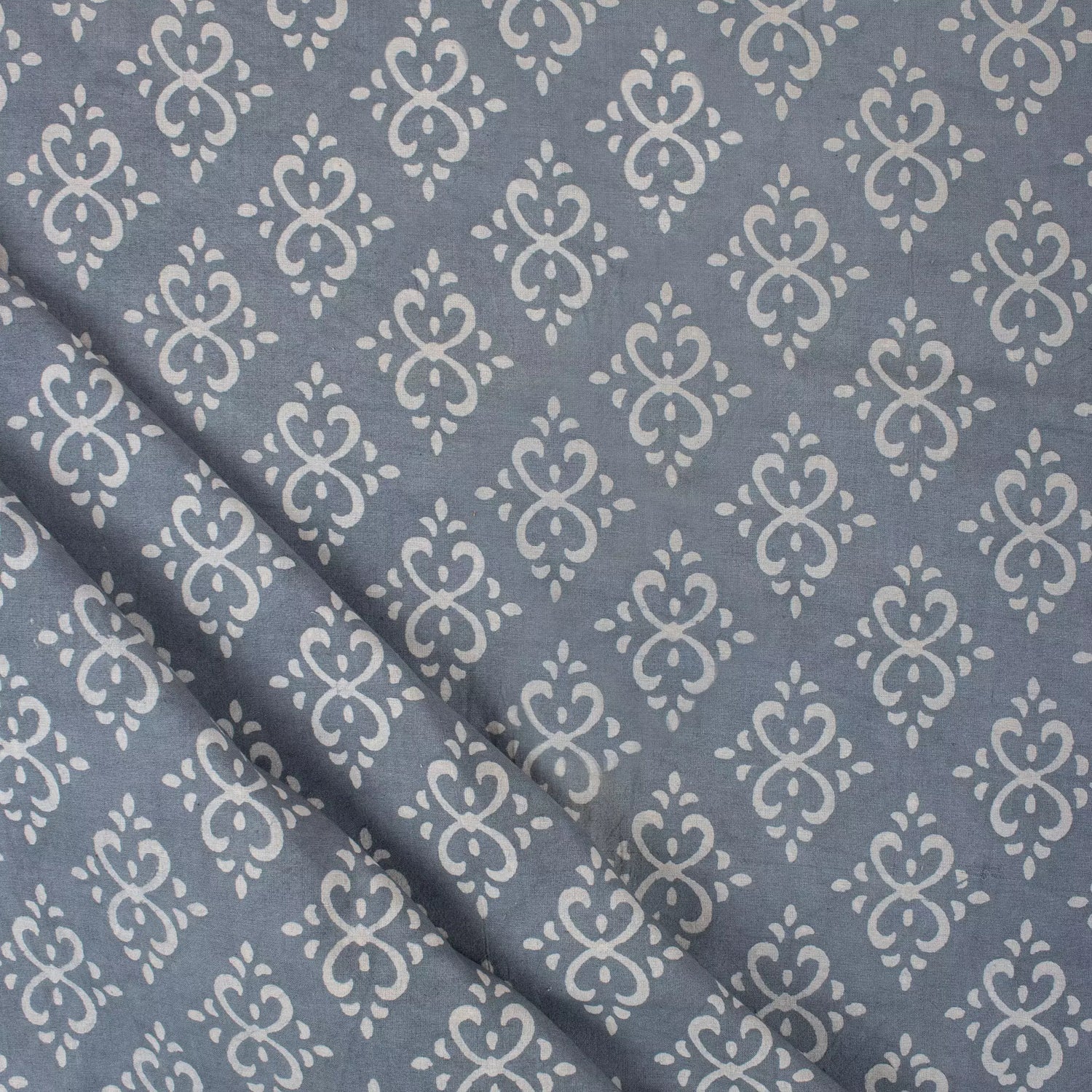Decorative Block Printe Cotton Kashish Fabric for Clothing