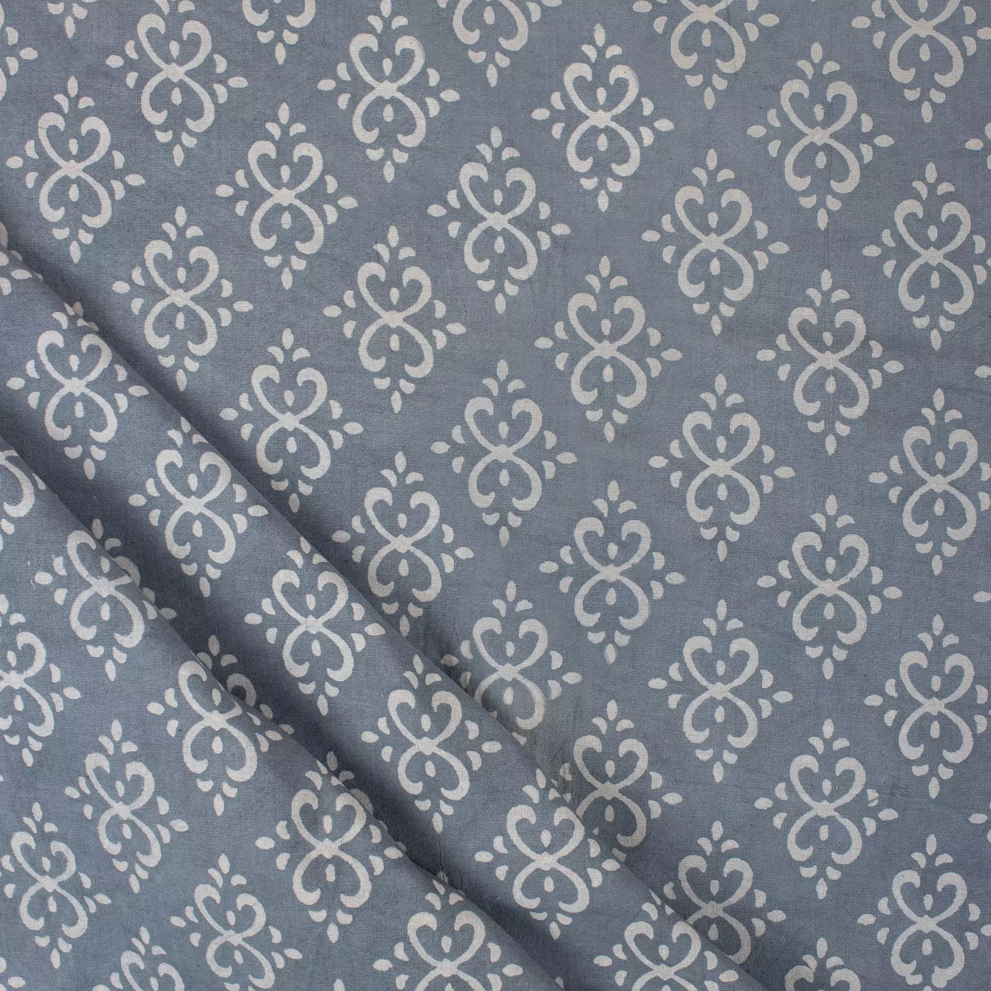 Decorative Block Printe Cotton Kashish Fabric for Clothing