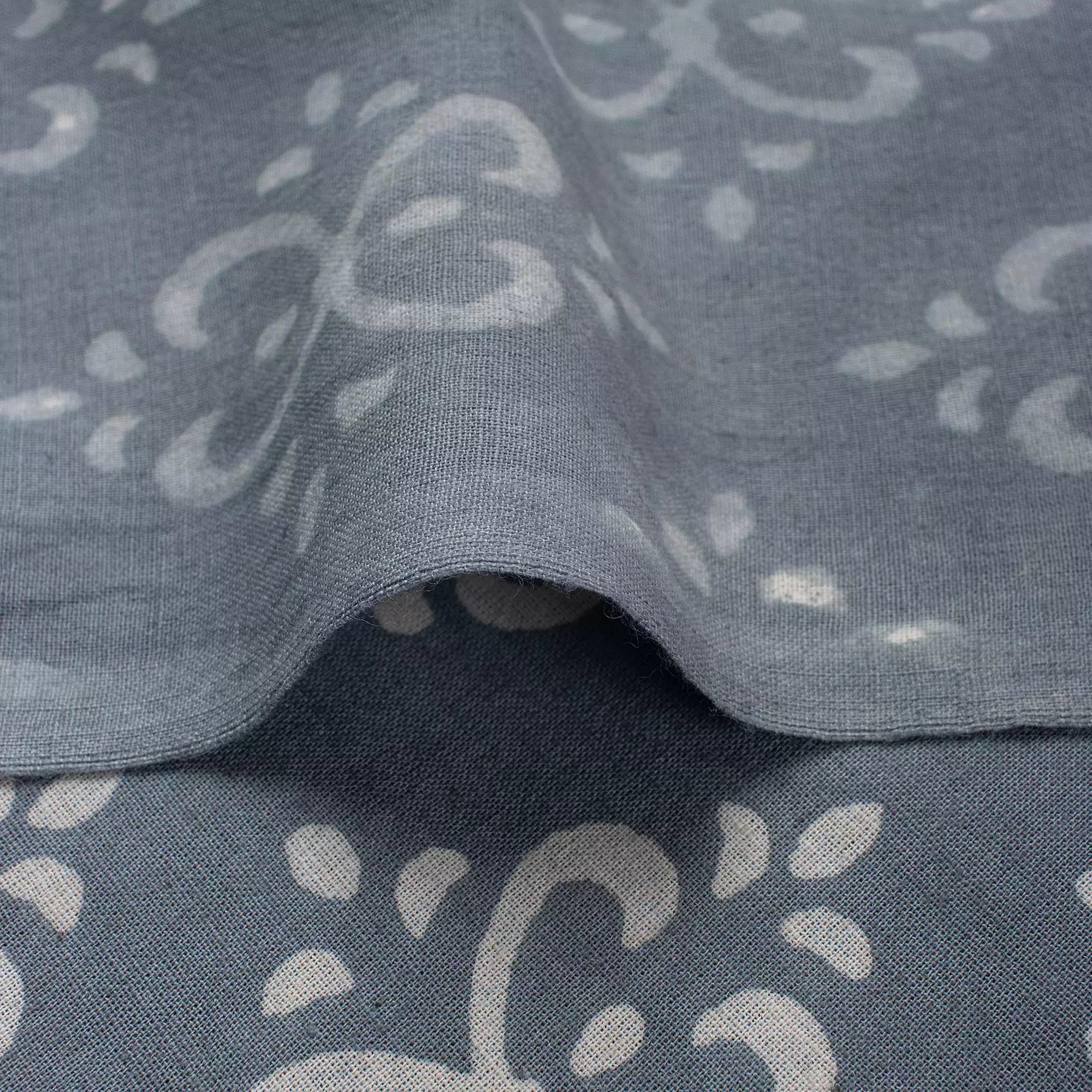 Decorative Block Printe Cotton Kashish Fabric for Clothing