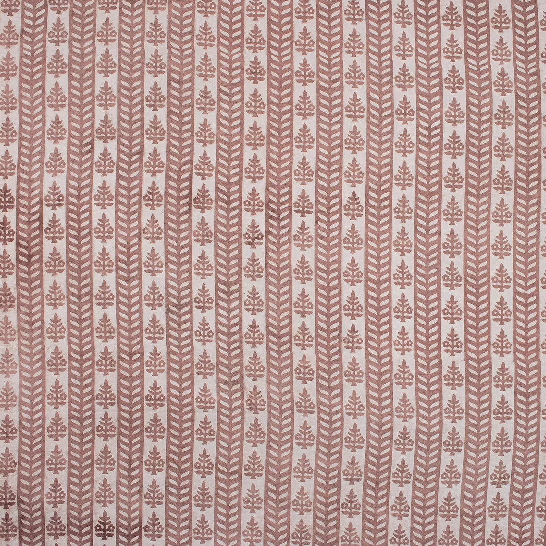 Brown Stripe Handmade Kashish Textile Fabric