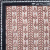 Brown Stripe Handmade Kashish Textile Fabric