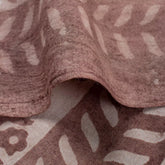 Brown Stripe Handmade Kashish Textile Fabric