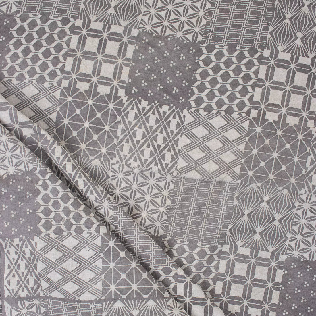 Hand Block Patchwork Kashish Printed Fabric
