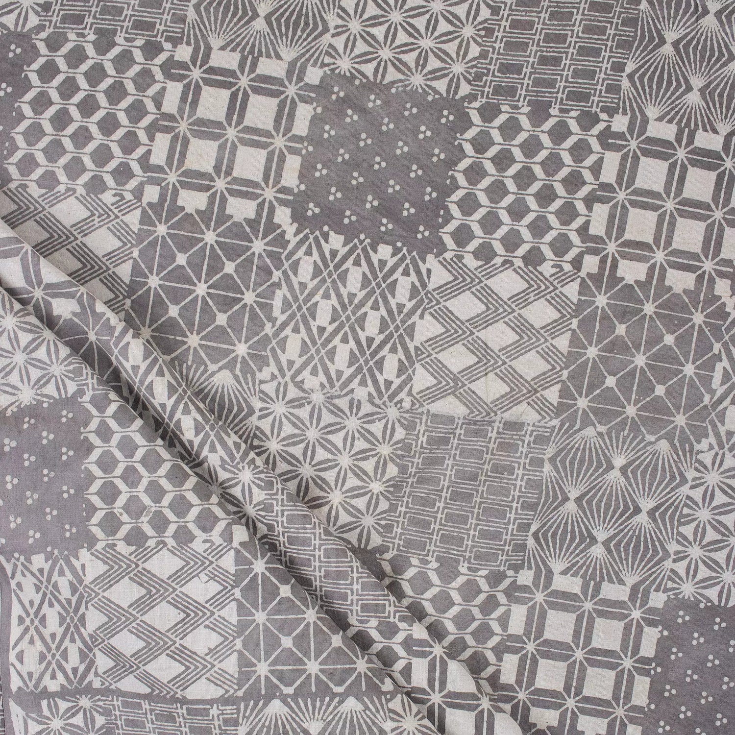 Hand Block Patchwork Kashish Printed Fabric
