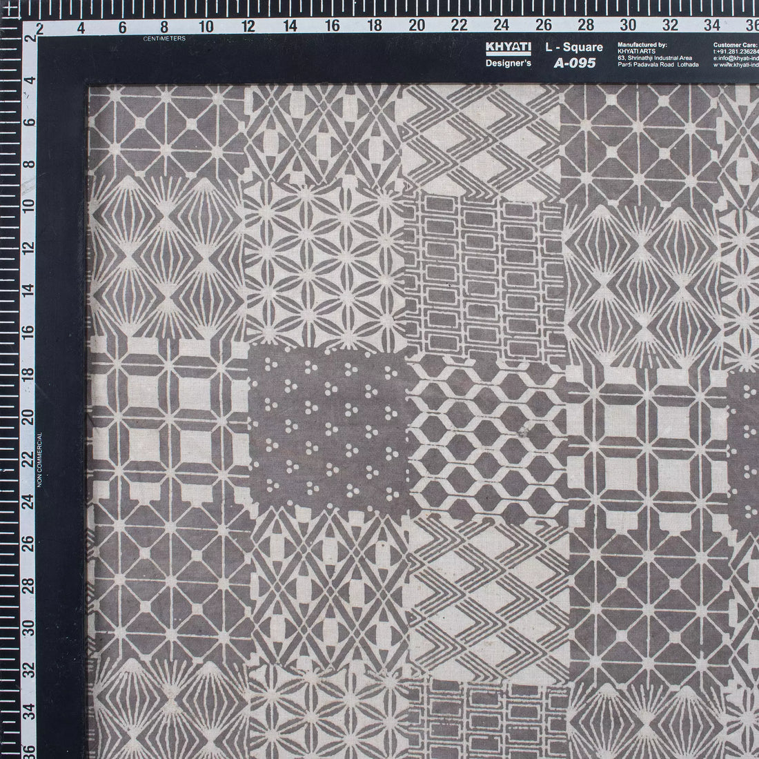 Hand Block Patchwork Kashish Printed Fabric