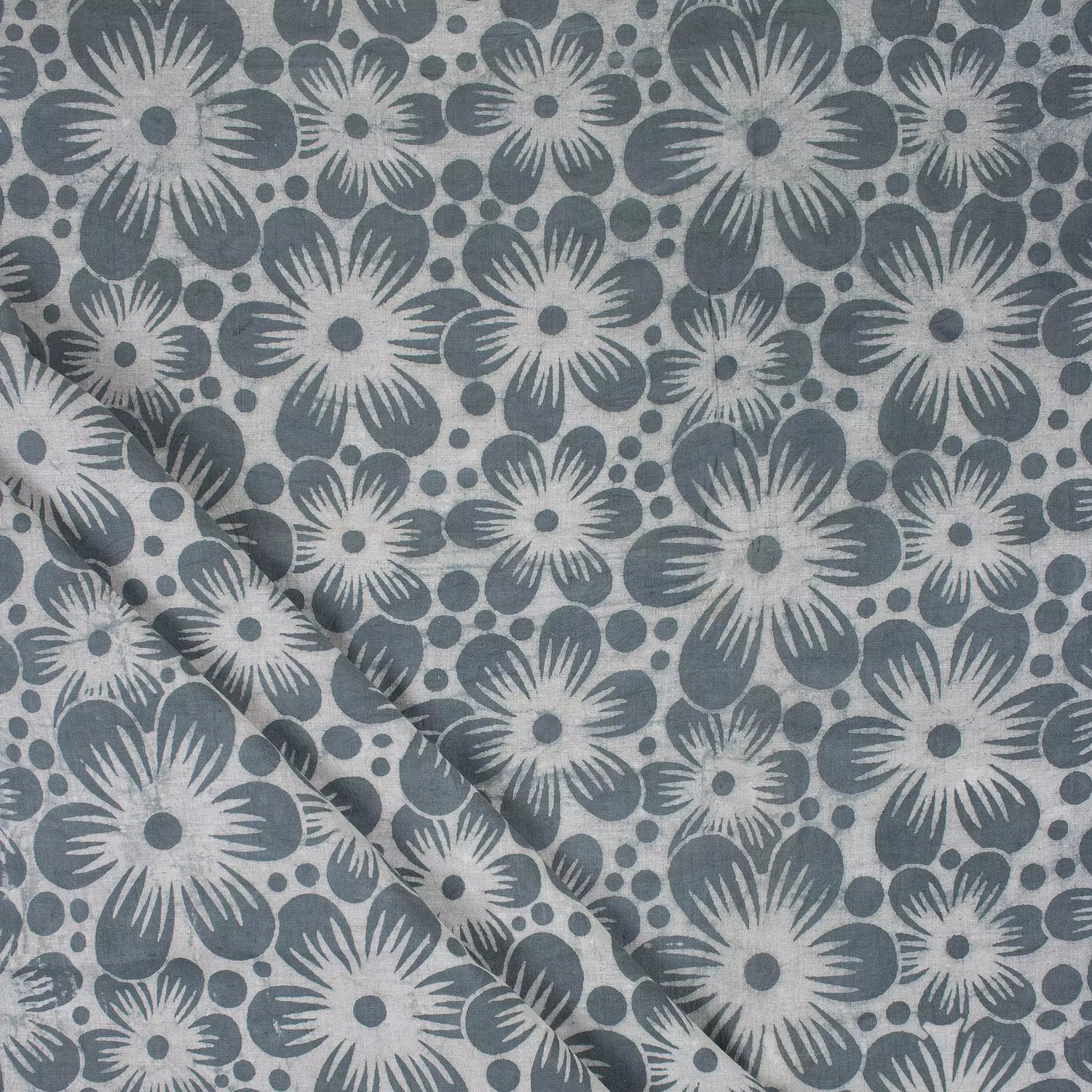 Sustainable Hand Block Kashish Fabric for Home Decor