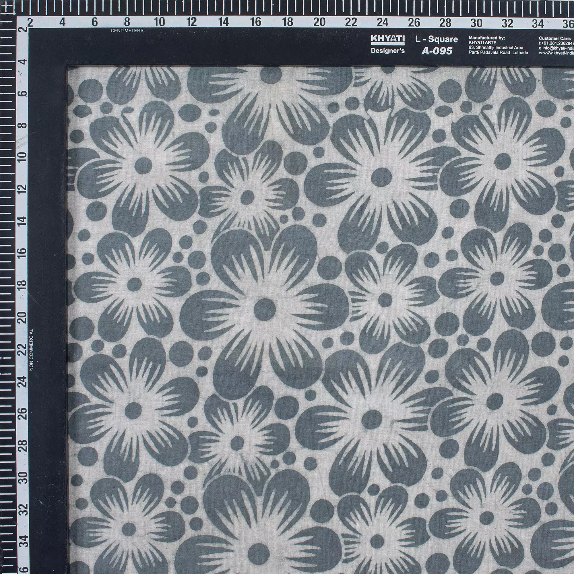Sustainable Hand Block Kashish Fabric for Home Decor