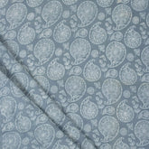 Beautiful Hand Block Paisley Print Cotton Kashish Fabric