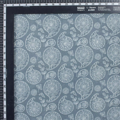 Beautiful Hand Block Paisley Print Cotton Kashish Fabric